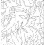 free jungle coloring pages book for