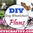 16 diy dog wheelchair plans for