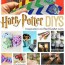 diy harry potter crafts ideas red