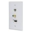 monoprice recessed hdmi wall plate with