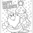 merry christmas coloring pages for kids