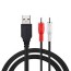 rca cable usb 2 0 male to 2 rca male