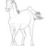 running horse coloring book pictures