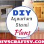 16 diy aquarium stand plans you can