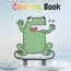 crazy frog coloring book crazy