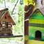 23 easy and crafty diy bird house examples
