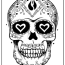 sugar skull coloring pages updated 2022