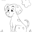 dog coloring pages free for kids and