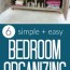 bedroom organizing ideas hoosier homemade