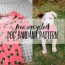 free diy dog bandana pattern