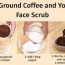 4 easy diy coffee face scrub recipes