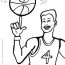printable basketball coloring page 4