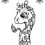 printable giraffe coloring pages