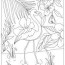 free flamingo coloring pages for