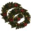 vidaxl christmas wreaths 2 pcs with
