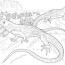 lizard coloring pages to download and