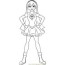 dc super hero girls coloring pages for