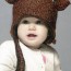 crochet reindeer christmas hat for