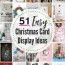 51 best christmas card display ideas