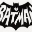 batman symbol coloring page children