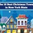 10 best christmas towns in new york state