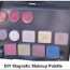 empty magnetic makeup palette diy
