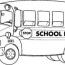 bus coloring pages clipart best