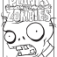 plants vs zombies 2 coloring pages