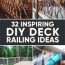 32 diy deck railing ideas designs