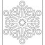 snowflake coloring pages archives