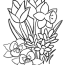 flower coloring pages preschool free