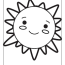 cute sun coloring page for kids woo