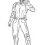 ant man standing coloring page free