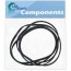 341241 dryer drum belt replacement for