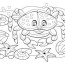 crab free picture coloring pages