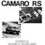 67 68 69 camaro rs headlight console