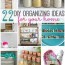 22 diy organizing ideas for your home
