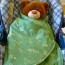 car seat swaddle blanket made by marzipan