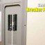 electrical circuit breaker panel