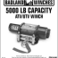 5000 lb atv utility electric winch