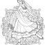 indian woman dancing coloring page