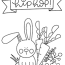 free easter coloring page printable