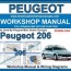 peugeot 206 workshop service repair manual