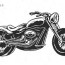 motorcycle vector graphics to download