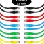 ethernet cable cat6 10 pack 1 5 ft