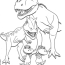 free coloring pages dinosaur coloring