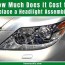 cost to replace a headlight assembly