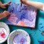 diy word canvas art project for kids