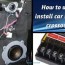 install and wire car speaker crossovers