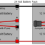 battery pack wiring direction